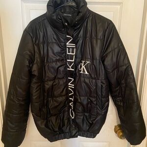 Calvin Klein Black Puffer Jacket for Men